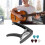 ABS Quick Release Electric Guitar Capo Set with 5 Picks, Black 10