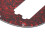 4 String Bass Guard Plate Plastic Scratch Pickguard for MM2, Red 10