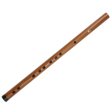Bitter Bamboo Flute ZD‑5G Velvet Carrying Bag Wood Color