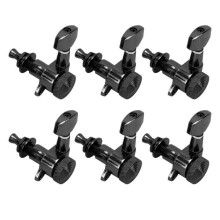 Premium Guitar Locking Tuners 6Pcs Left-Hand Sealed Tuning Machine Heads