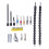 Universal Socket Adapter Flexible Drill Bit Extension Magnetic Extension Chuck Drill Bit Holder Right Angle Drill Attachment Rotatable Socket Adapter 4