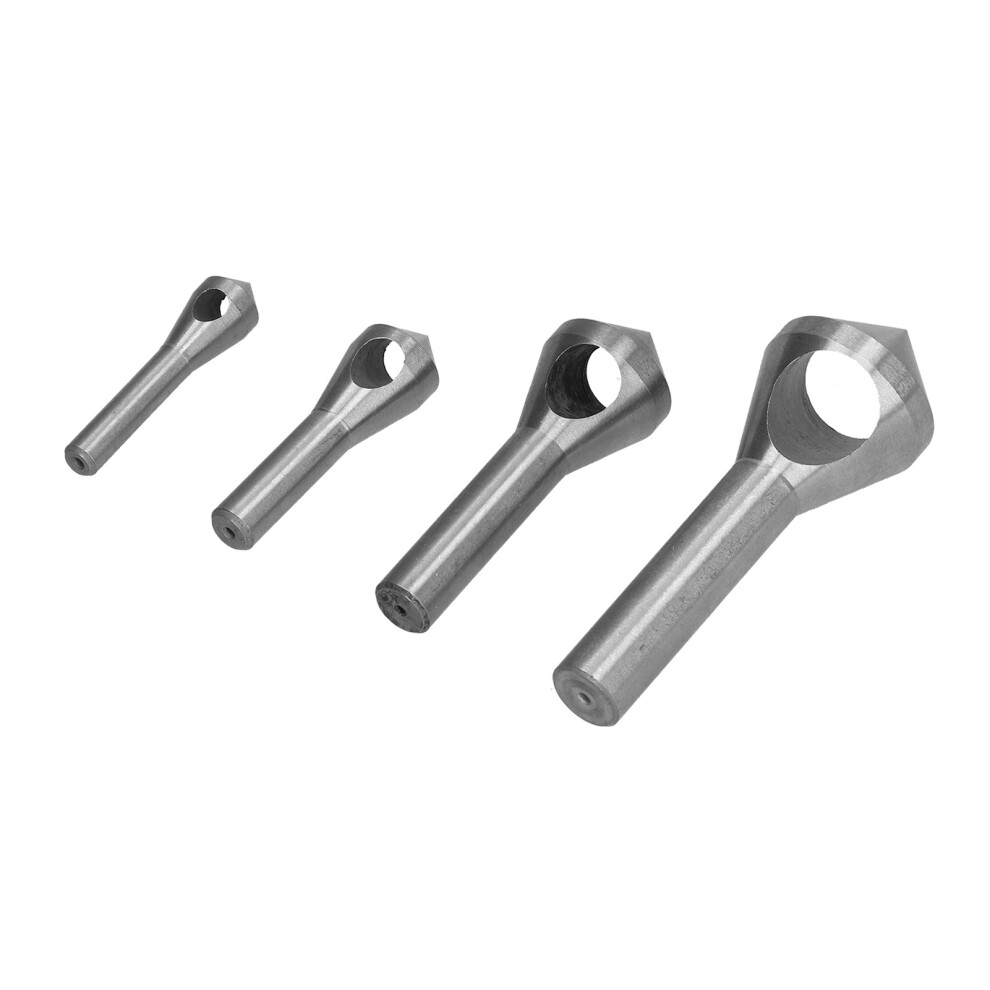 4Pcs High Speed Steel Countersink Deburring Bits Set, Sizes 2-20Mm 9491377122982