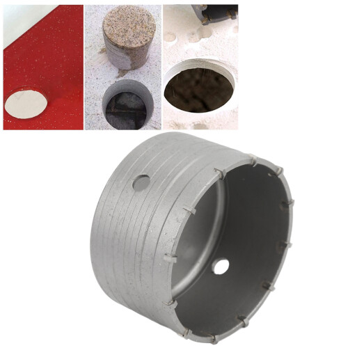 Thin Wall Core Bit Cemented Carbide 105mm Silver for Concrete & Brick