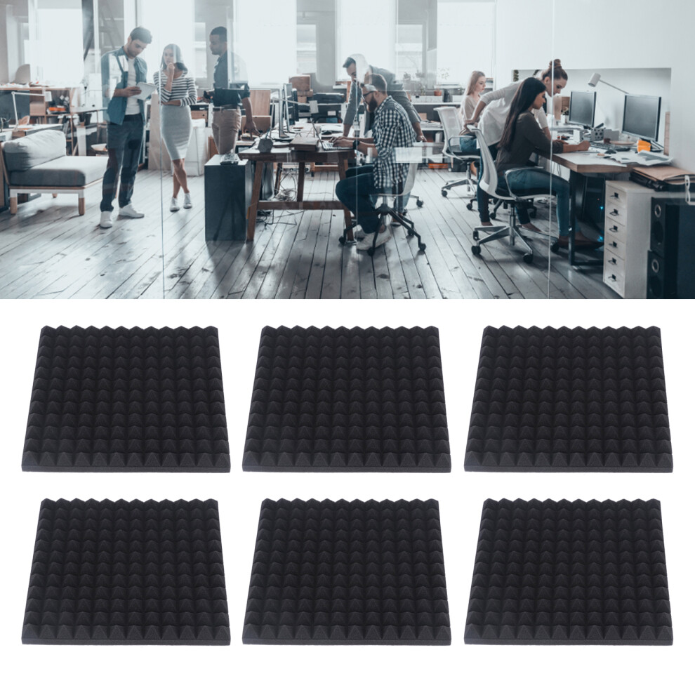 10Pcs 30X30x3cm Polyurethane Acoustic Dampening Panels For Studios 5001374665968