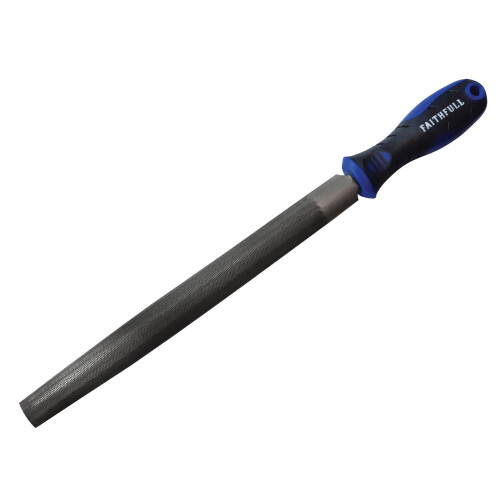 Faithfull Faithfull Half-round Second Cut File, Handled