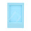Sky Blue Plastic Rectangle Photo Frame for Instax Mini 3in Photos 2