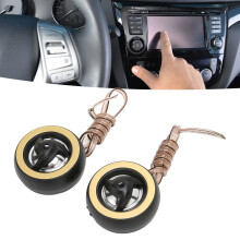 2 piezas de tweeter de domo 150W 4Ω ABS sistemas de audio para automóviles