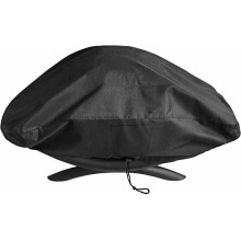 Telo di copertura resistente per barbecue da esterno per modelli Weber Q, protezione impermeabile e antimacchia con rivestimento resistente ai raggi