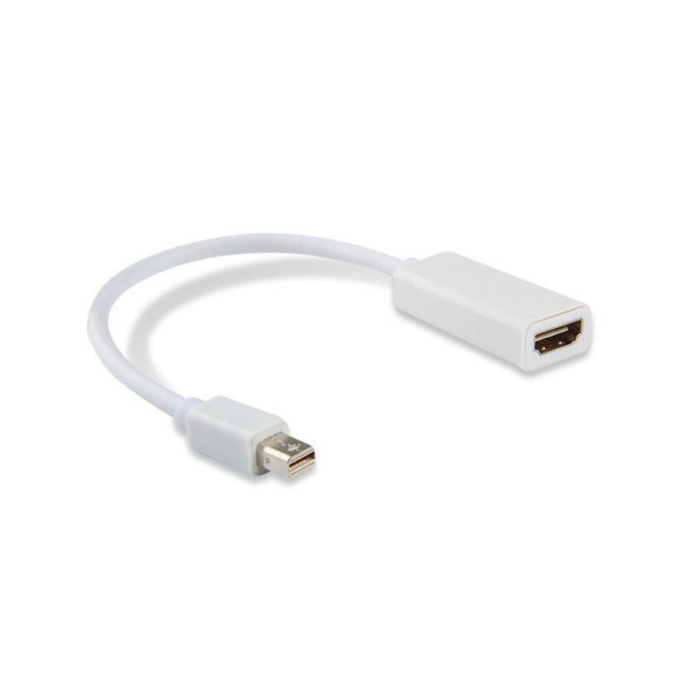 Adaptable Connector, Mini Displayport To Hdmi Adapter, Thunderbolt Compatible With High Definition Audio Pass-Thru For Your Multimedia Needs, 9448196415368