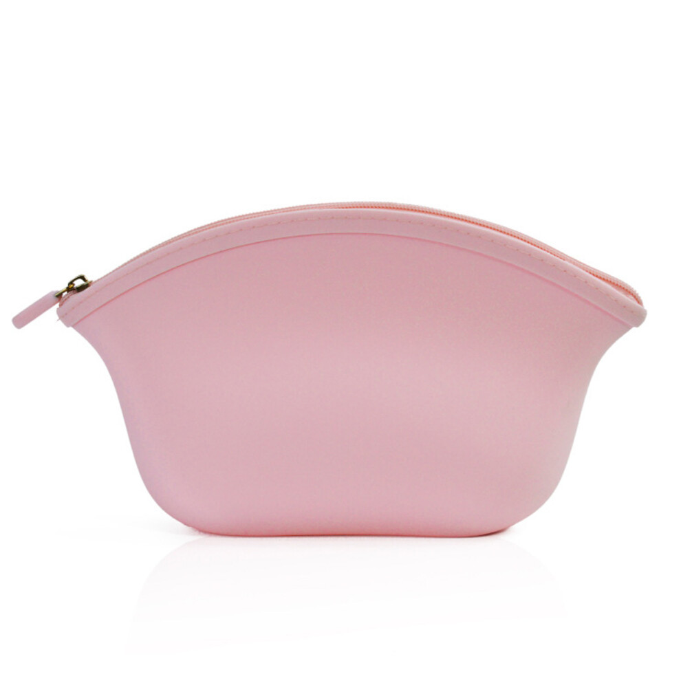 Mini Cosmetic Pouch, Standing Design Makeup Organizer With Easy-to-clean Surface For On-the-go Beauty