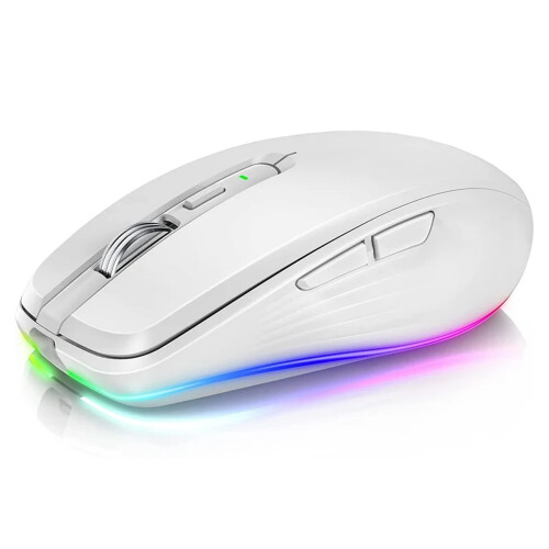 Ποντίκι παιχνιδιών με οπίσθιο φωτισμό LED RGB, εργονομικός σχεδιασμός με