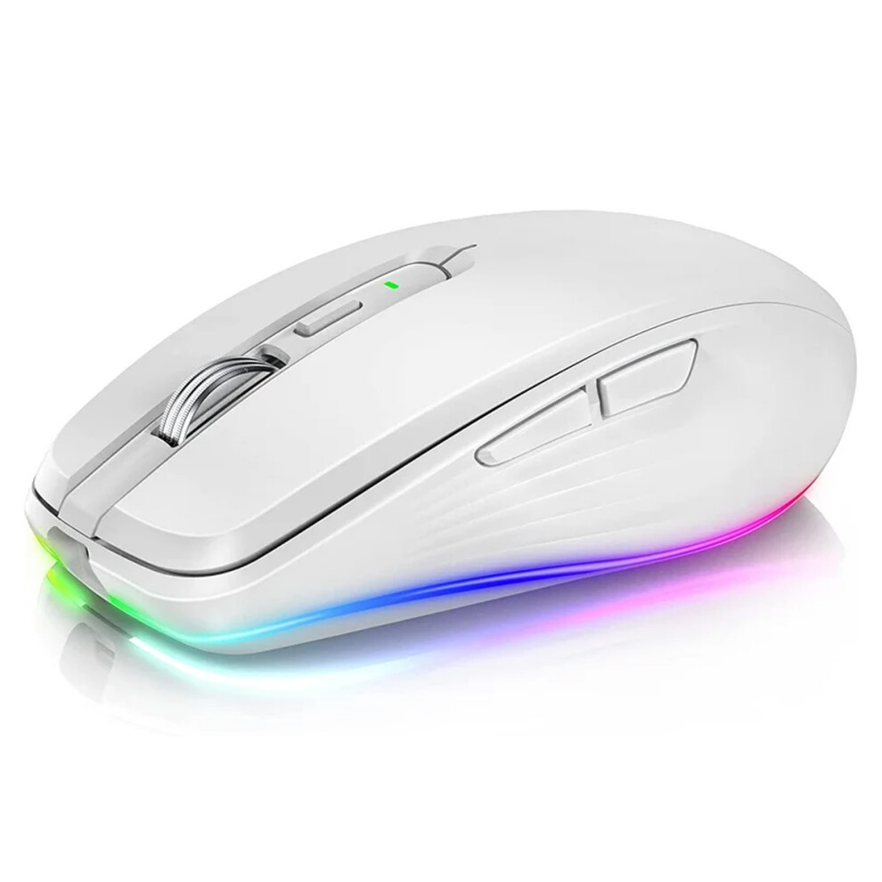 Triple Mode Gaming Mouse, Programmable Buttons Ergonomic Design For Intense Gaming Sessions, Professional Gaming Mouse With Rgb Led Backlight For 9169997380760