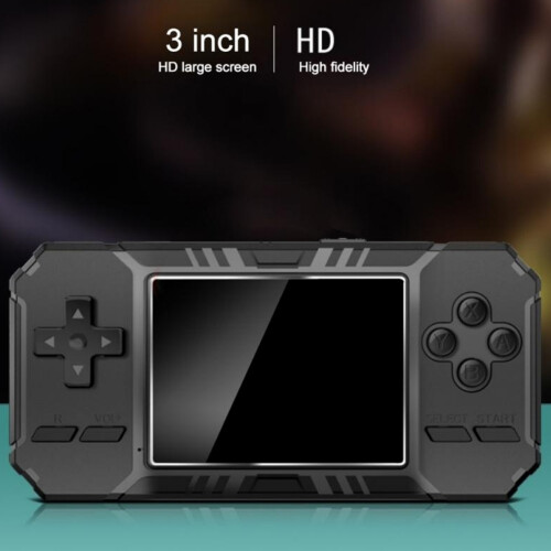 Console de jogos portátil com tela Retina de 3 polegadas e gráficos nítidos, ideal para presente, com sistema operacional duplo e conectividade 1