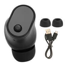 Căști wireless invizibile cu afișaj digital, reducere a zgomotului pentru o claritate a sunetului de neegalat, design ergonomic pentru confort pe