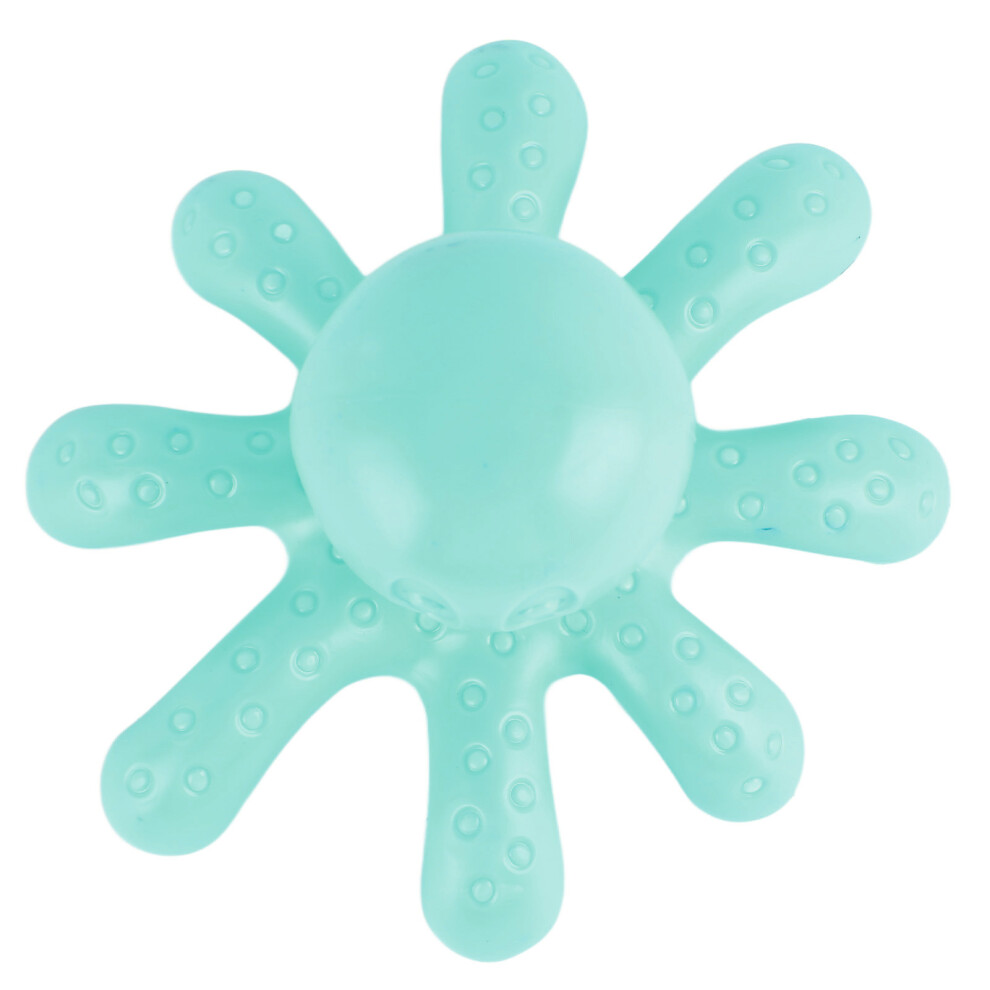 Blue Octopus Claw Handheld Massager for Head Body Legs 12x12x8cm