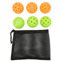Pickleball-pallot Ensiluokkaiset ulkokäyttöön tarkoitetut, erittäin näkyvät ja kestävät muovipallot kaikille taitotasoille True Flight