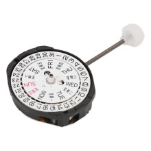 SL25 Quartz Movement Watch Parts: Accurate Day-Date Alloy Material