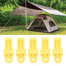 Camping Zeltplane Clips 5 Stück Wasserdicht Reißfest Lock Grip Outdoor-Ausrüstung