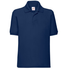 (9-11, Navy) Fruit Of The Loom Childrens/Kids Unisex 65/35 Pique Polo Shirt (Pack of 2)