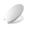 Bemis Bemis Buxton Thermoplastic Toilet Seat White 1