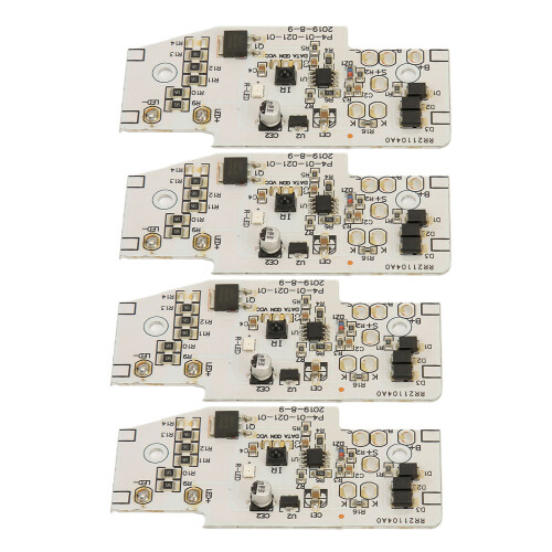 4PCS Solar Lamp Control Board for 3.2V-12.8V Batteries, LED Light Controller