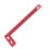 Lightweight Red Aluminum Alloy Carpenter Square, Right Angle Framing Ruler 9