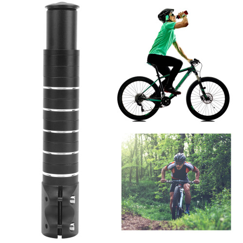 Matte Finish 210mm Stem Extender for Relaxed Riding
