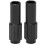 2pcs Aluminum Bicycle Micro Adjustable Screws Black Regulator Fixers 10