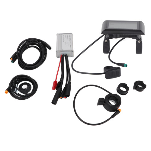 Electric Bike Conversion Kit 15A Controller S900 LCD Waterproof 36V/48V 1