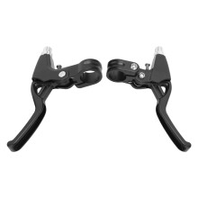 Aluminiumlegierungs-Faltbarer Mountainbike-Brems- und Schaltgriff Schwarz