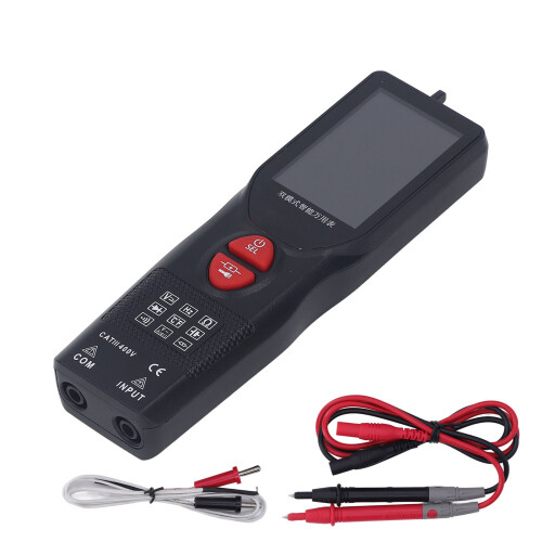 Digital Multimeter Auto Wall Detector LCD Voltage Current Tester ABS Material 1