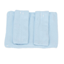 Adjustable Post Surgery Strap Pad for Chemo Port Relief Blue