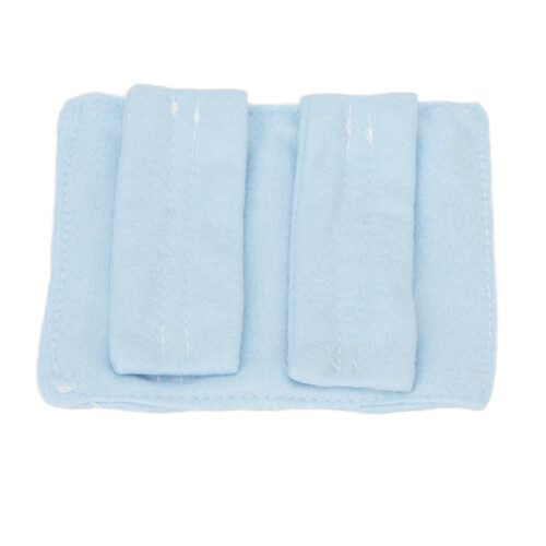 Adjustable Post Surgery Strap Pad for Chemo Port Relief Blue
