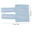 Adjustable Post Surgery Strap Pad for Chemo Port Relief Blue 9