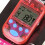 Mini Electronic Metronome 2-Channel Headphone Output, Red 11.8cm 9