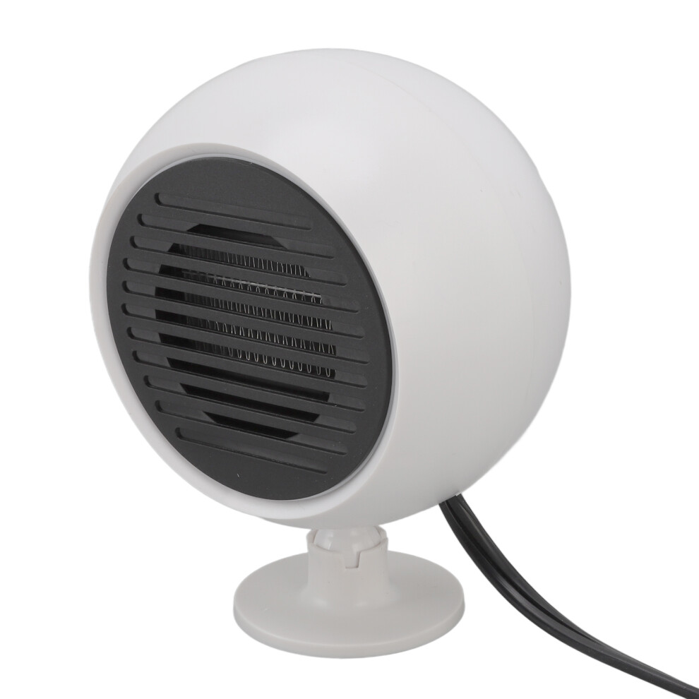 Car Heater Fan 24V Abs 150-200W Adjustable 360 White 8441372385098