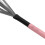 2PCS Pink Maple Drum Brush Dual Headed Percussion Stick with Steel & Rubber Tips 10