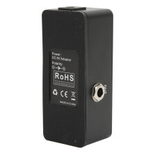 Mini Metallsaiten-Gitarre Bass-Stimmgerät Pedal Flachstimmung Tonhöhenkalibrierung AT‑07 Schwarz