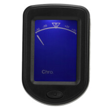 Hochpräziser Clip-on-Tuner Metronom für Folk-Gitarre Violine Schwarz