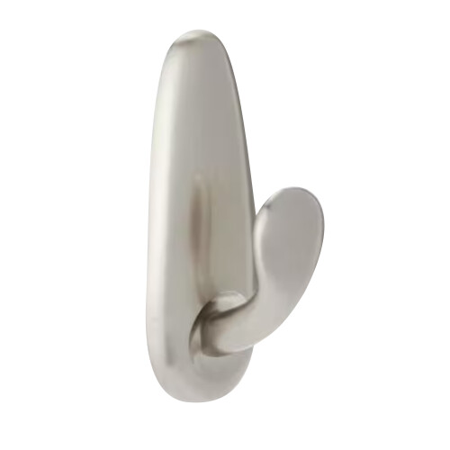 Fc12-bn Command Medium Metal Hook Brushed Nickel 1.3kg 2