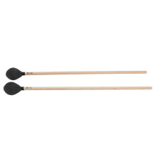 Marimba-Stäbe, mittelhart, mit Yarn-Kopf, Ahorn-Griff, MQ-06, schwarz