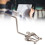 Marching Music Holder Silver Iron Portable Marching Stand Lightweight 15