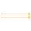 Yellow Maple Handle Marimba Mallets Medium Hard Yarn Percussion Sticks 15