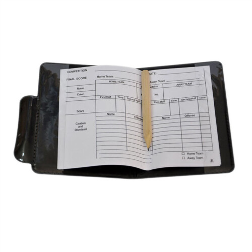 Complete Soccer Referee Card Set with Pen and Record Paper 1