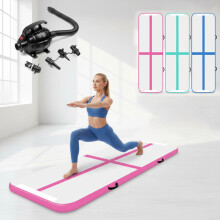 4m Pink Inflatable Gymnastics Tumbling Mat Air Training Mat Track