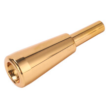 3C Bocchino per tromba, metallo dorato, sostituibile