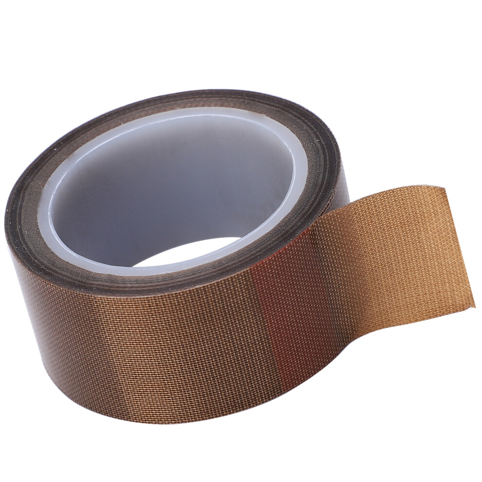 Vacuum Seal Ptfe Tape Cloth Roll 0.13Mm X 19Mm X 10M High Temp Insulation 7891378848973