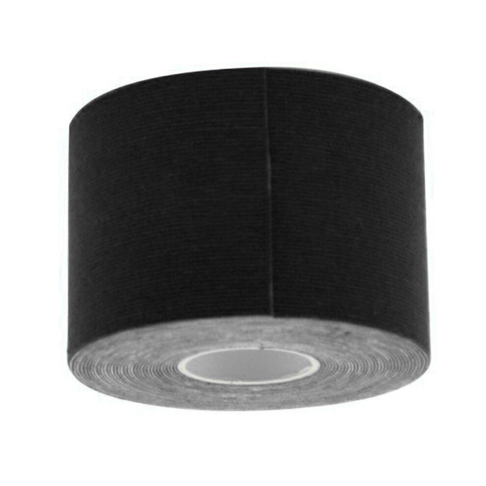Elastic Sports Tape 2in x 16.4ft Breathable Waterproof Cotton Black