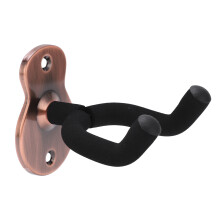 Roségold Metall Gitarren-Wandhalterung für Ukulele, Violine – Metall + EVA