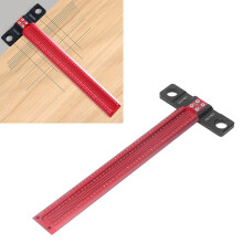 Règle T à marquer en alliage d'aluminium pour menuiserie, 300 mm, outil de tracé pour charpentier